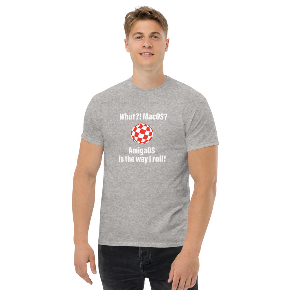 Whut?! MacOS? AmigaOS Men's heavyweight tee