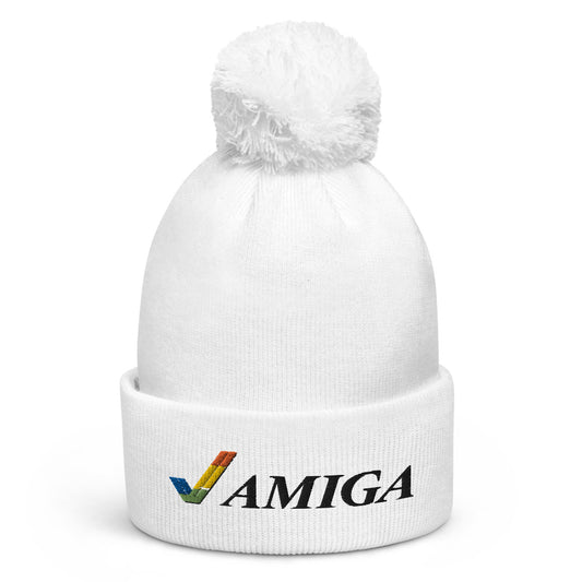 Amiga Light Pom pom beanie