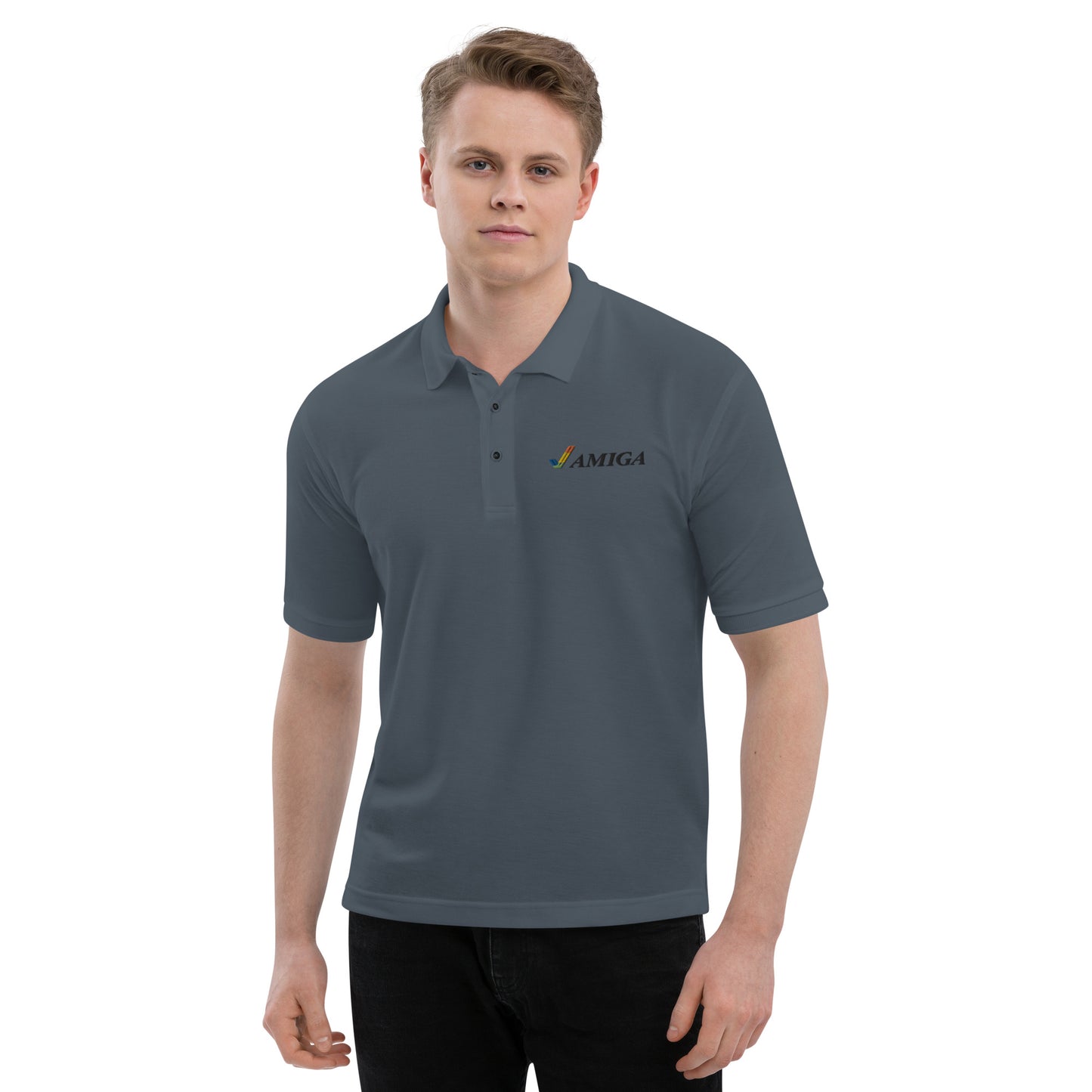 Amiga Men's Premium Polo