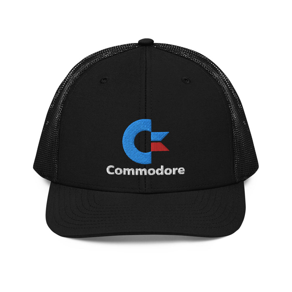 Commodore Dark Trucker Cap