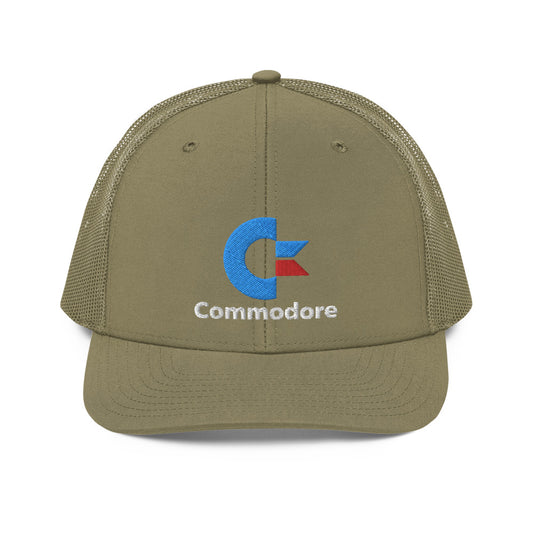 Commodore Dark Trucker Cap