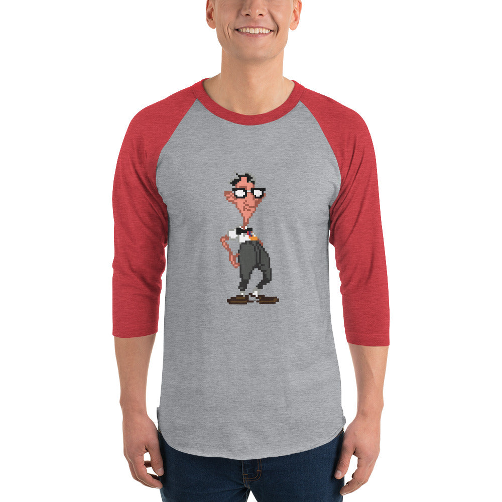 Bernard 3/4 sleeve raglan shirt