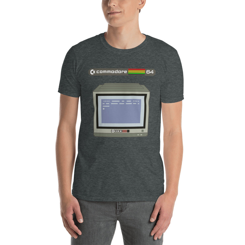 Commodore 64 Screen Short-Sleeve Unisex T-Shirt