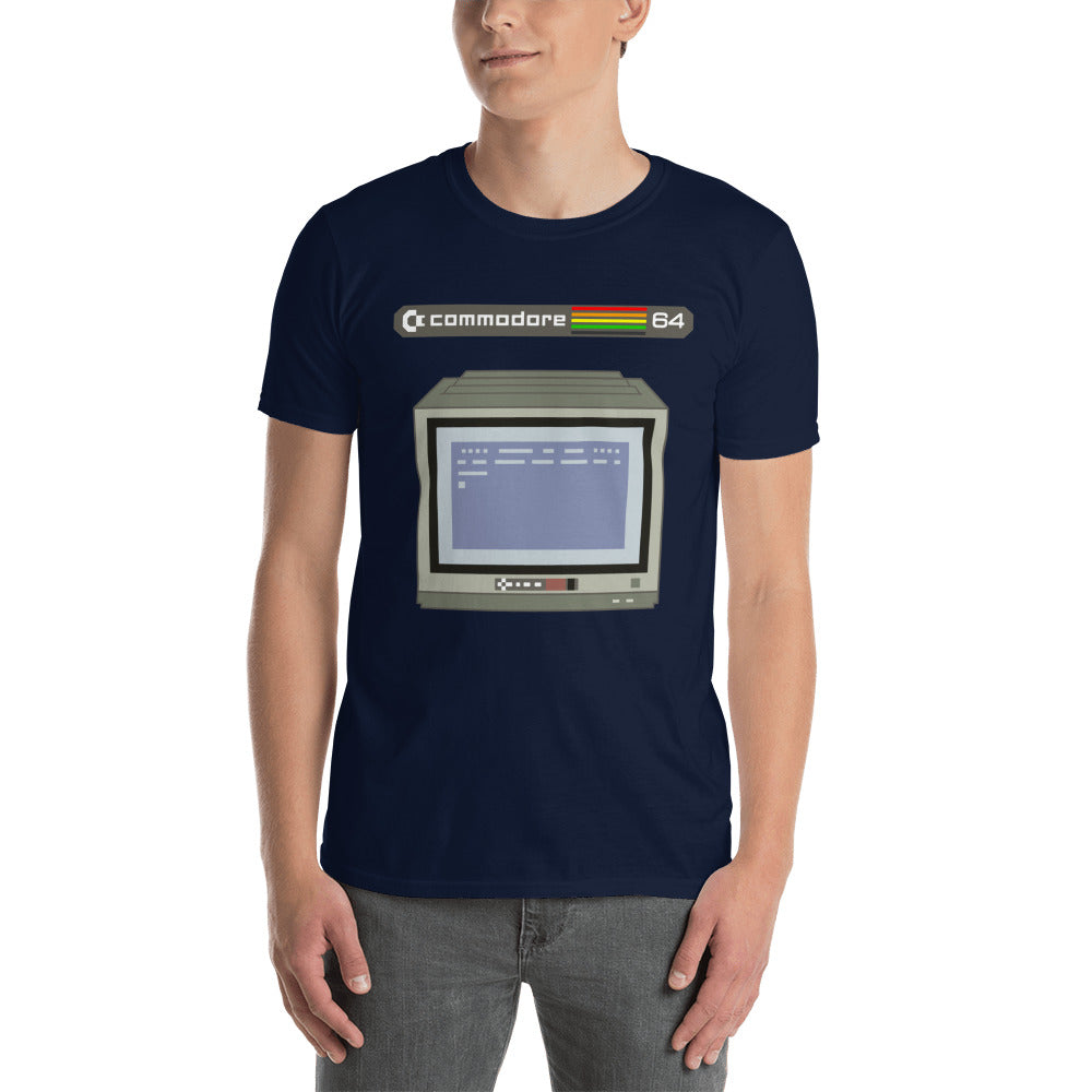 Commodore 64 Screen Short-Sleeve Unisex T-Shirt