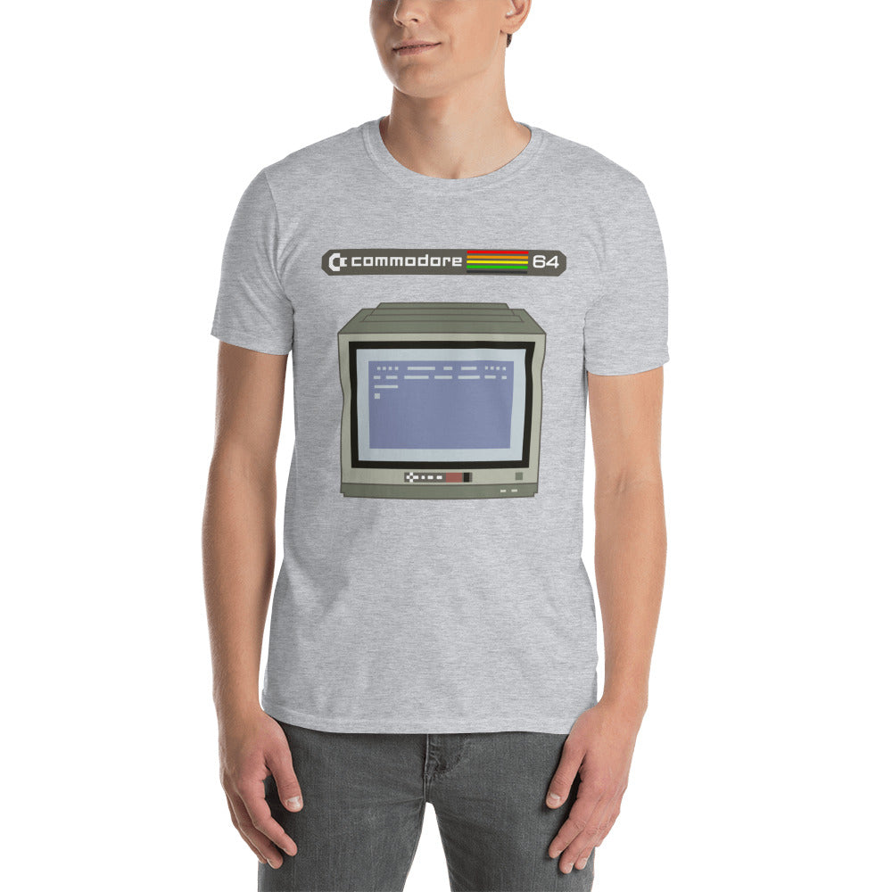 Commodore 64 Screen Short-Sleeve Unisex T-Shirt