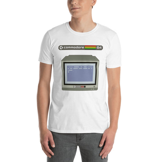 Commodore 64 Screen Short-Sleeve Unisex T-Shirt