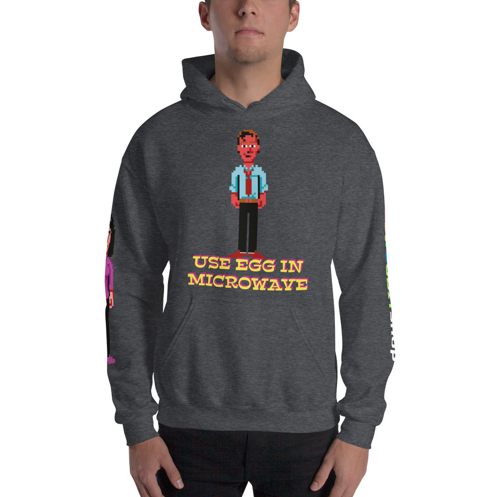 Egg in Microwave Unisex Hoodie