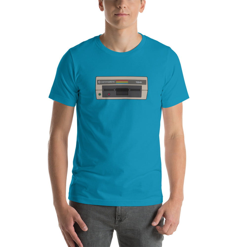 1541 Floppy Drive Short-Sleeve Unisex T-Shirt