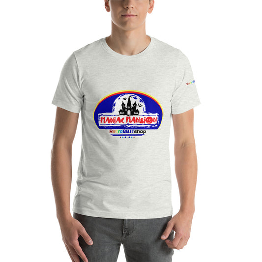 Vintage Maniac Mansion Light Short-Sleeve Unisex T-Shirt