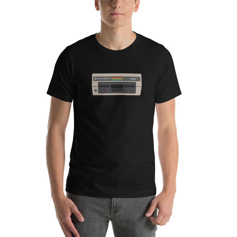 1541 Floppy Drive Short-Sleeve Unisex T-Shirt