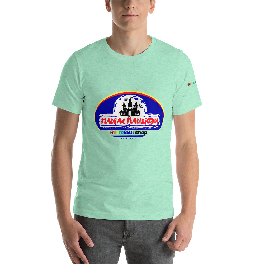 Vintage Maniac Mansion Light Short-Sleeve Unisex T-Shirt