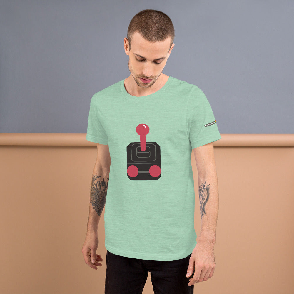 Commodore 64 Joystick Short-Sleeve Unisex T-Shirt