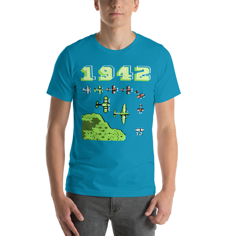 1942 Pacific Frontprint Short-Sleeve Unisex T-Shirt