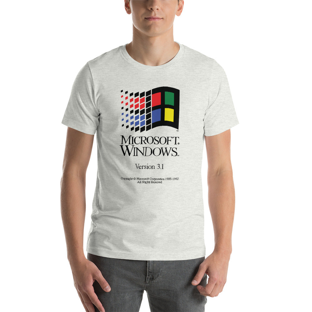 Windows 3.1 Short-Sleeve Unisex T-Shirt