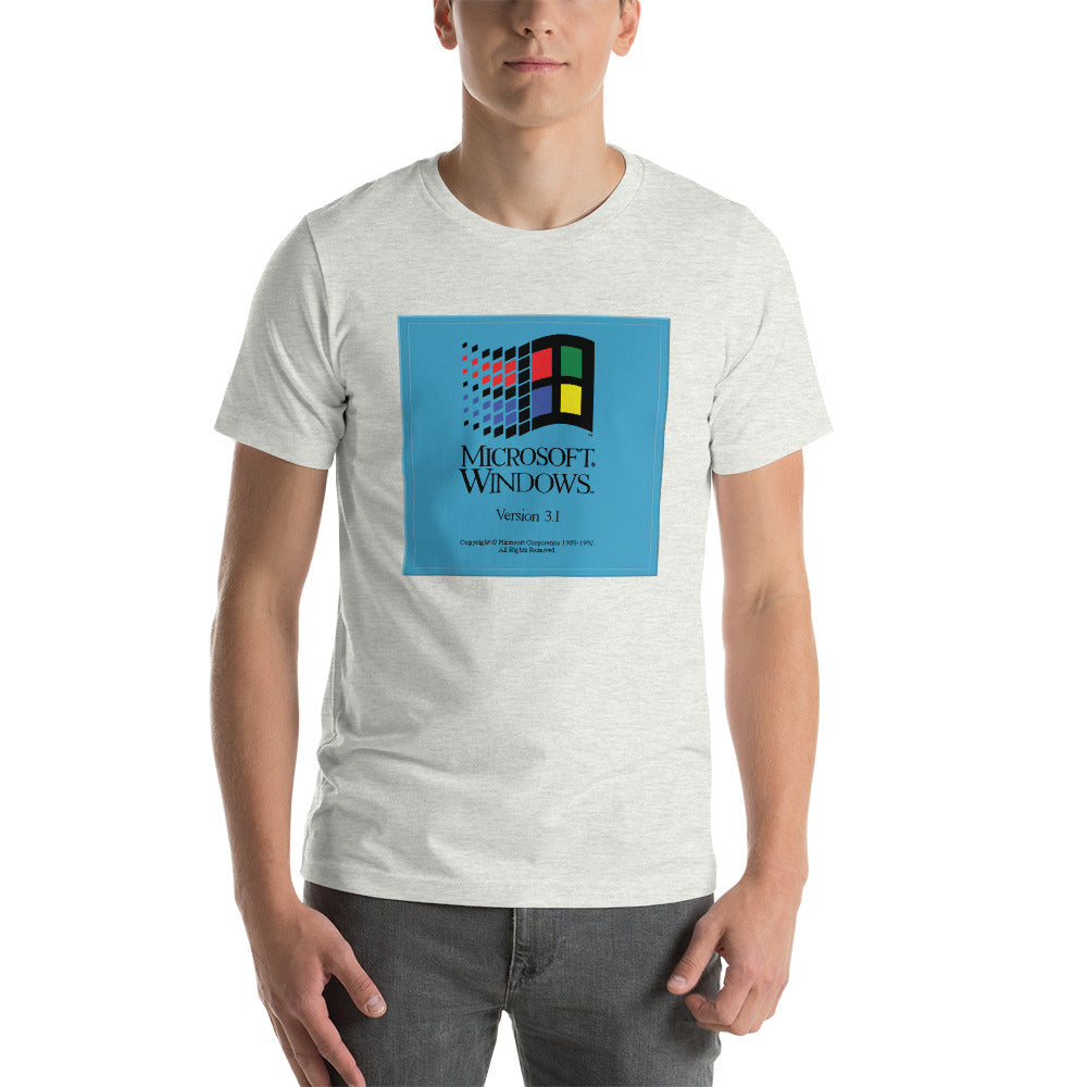 Windows 3.1 Short-Sleeve Unisex T-Shirt