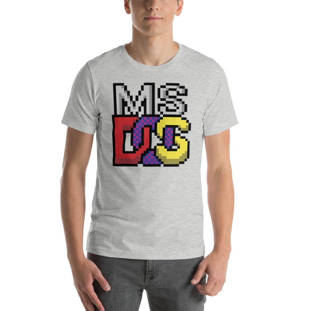 MS Dos Short-Sleeve Unisex T-Shirt