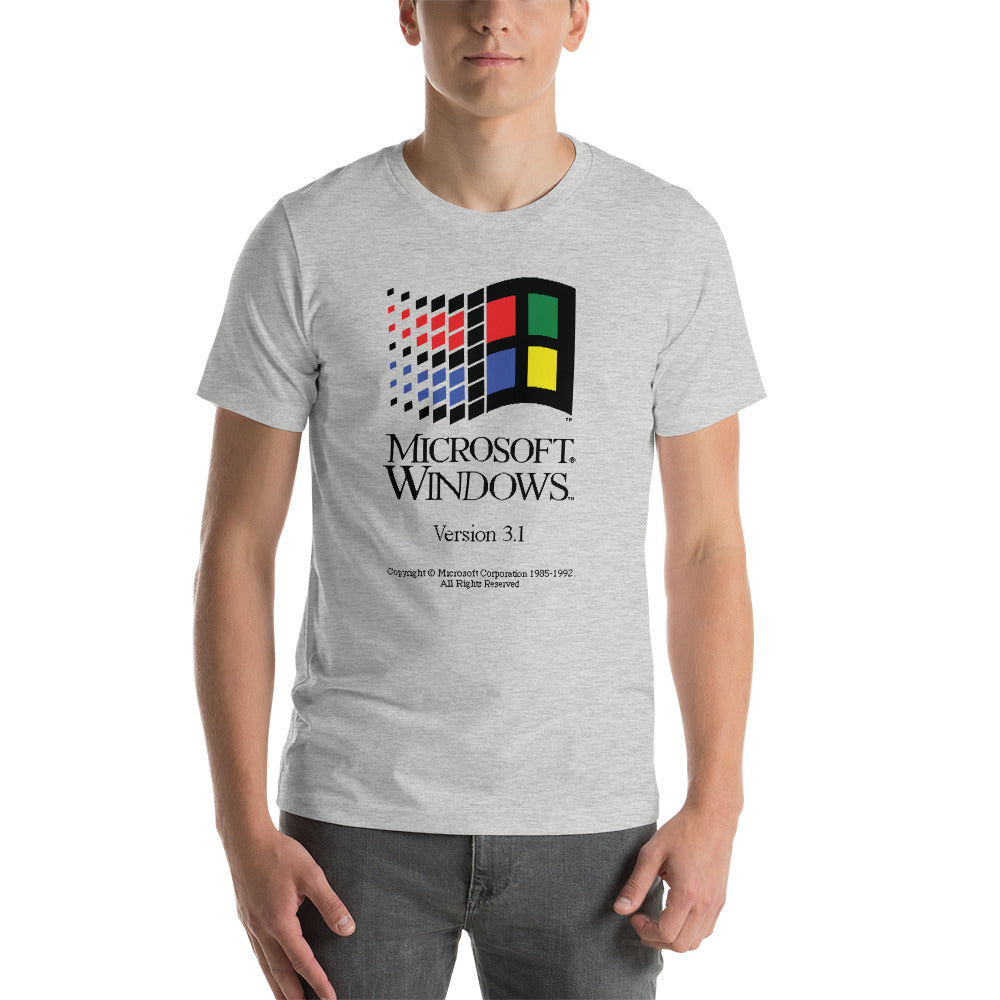 Windows 3.1 Short-Sleeve Unisex T-Shirt