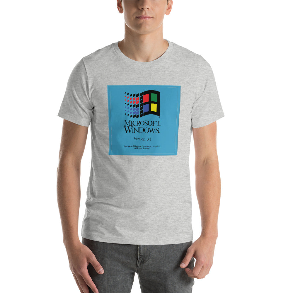 Windows 3.1 Short-Sleeve Unisex T-Shirt