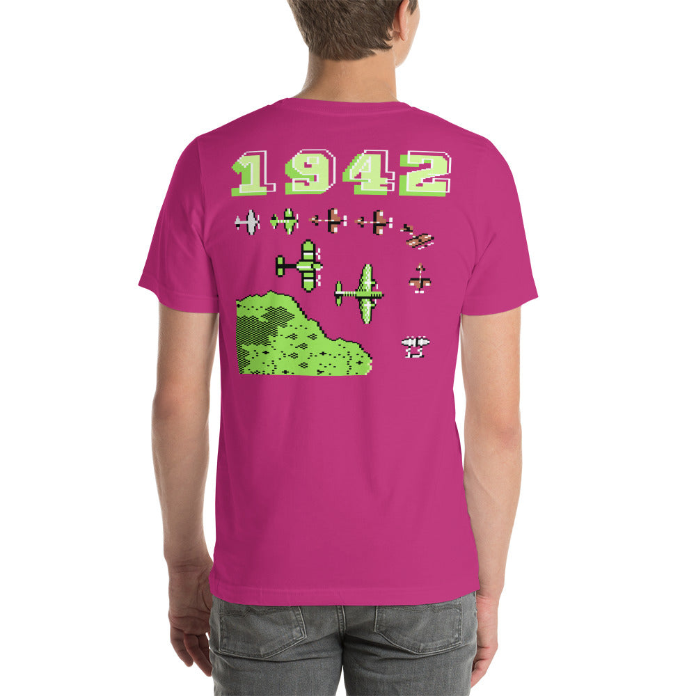 1942 Pacific Backprint Short-Sleeve Unisex T-Shirt