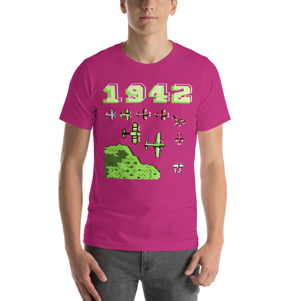 1942 Pacific Frontprint Short-Sleeve Unisex T-Shirt