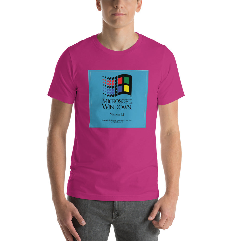 Windows 3.1 Short-Sleeve Unisex T-Shirt