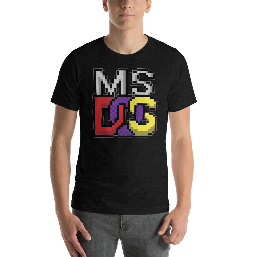 MS Dos Short-Sleeve Unisex T-Shirt