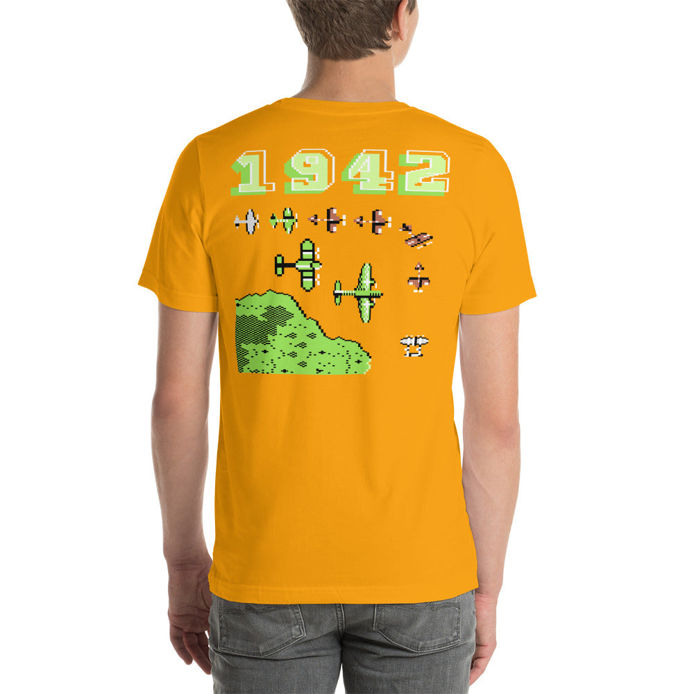 1942 Pacific Backprint Short-Sleeve Unisex T-Shirt