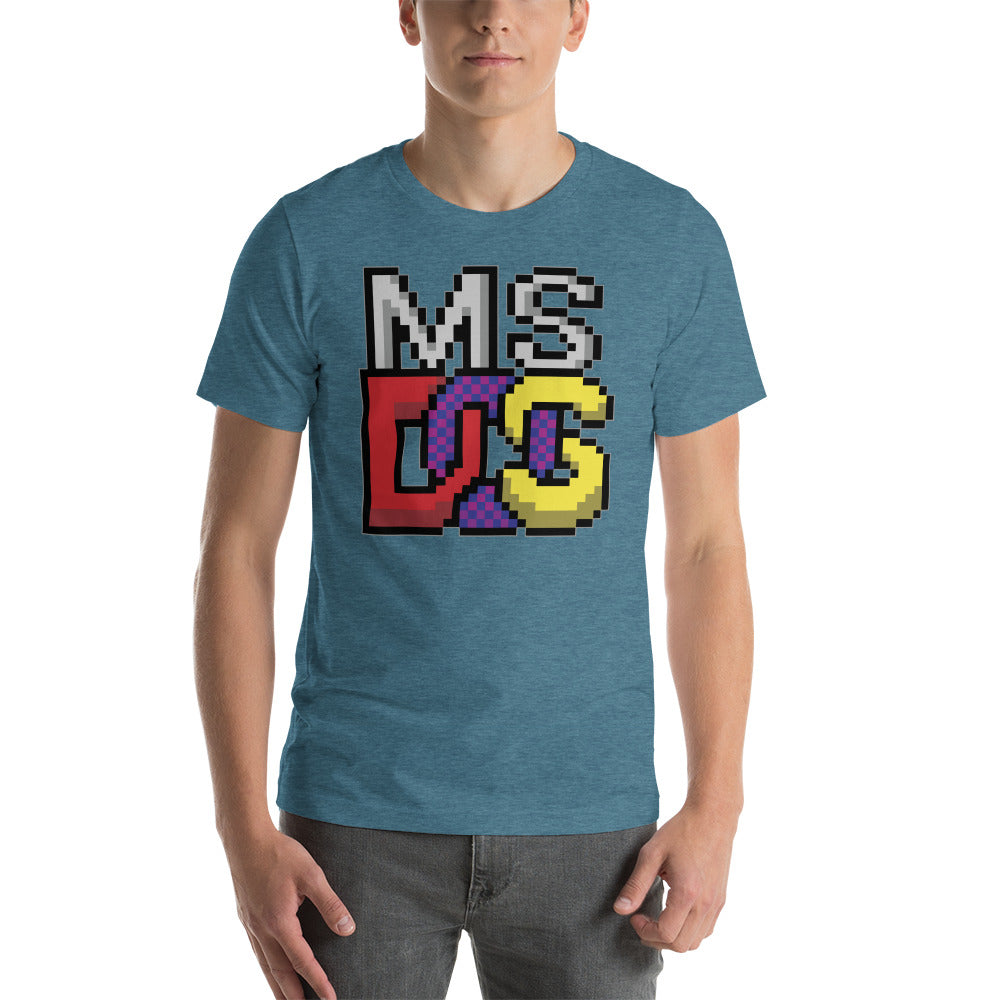 MS Dos Short-Sleeve Unisex T-Shirt