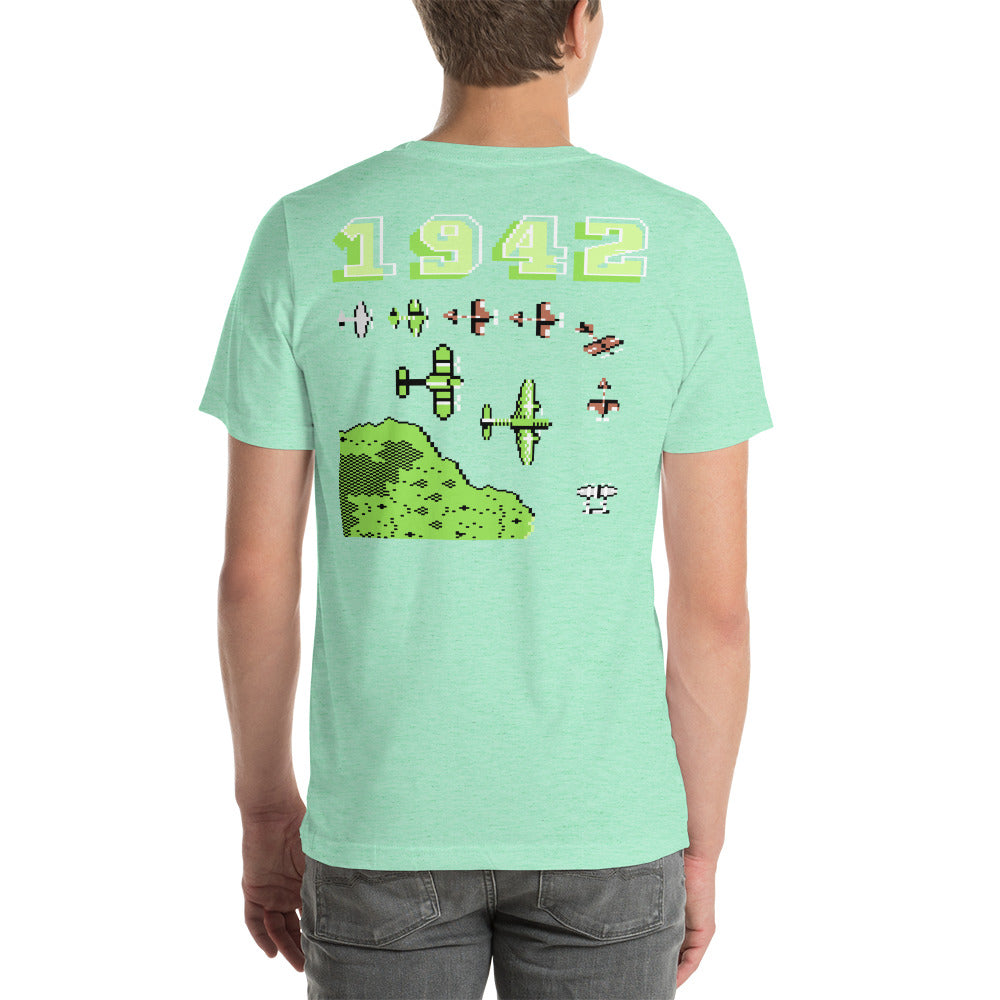 1942 Pacific Backprint Short-Sleeve Unisex T-Shirt