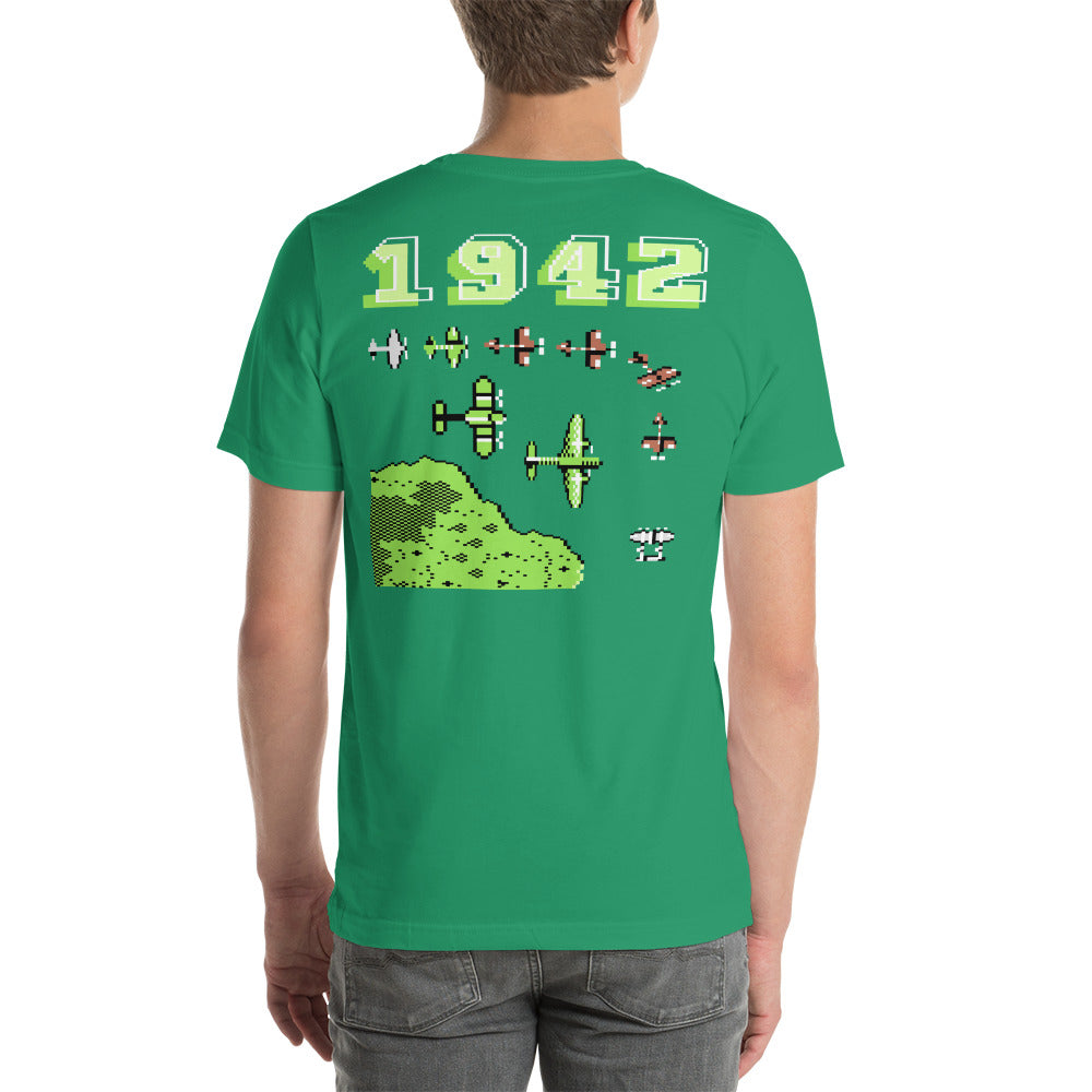 1942 Pacific Backprint Short-Sleeve Unisex T-Shirt