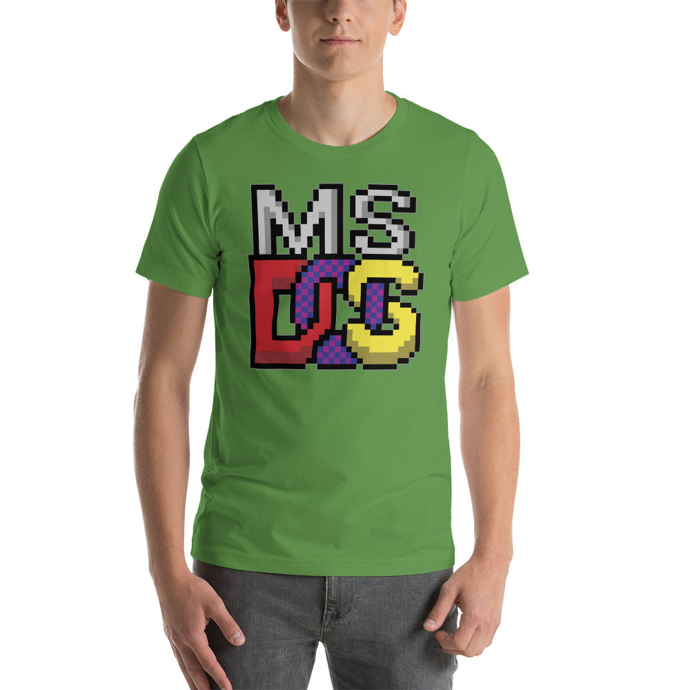 MS Dos Short-Sleeve Unisex T-Shirt