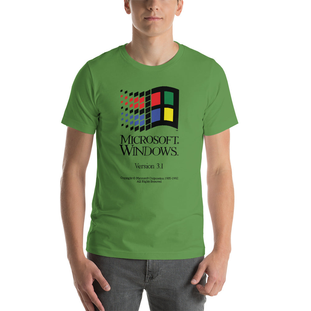 Windows 3.1 Short-Sleeve Unisex T-Shirt