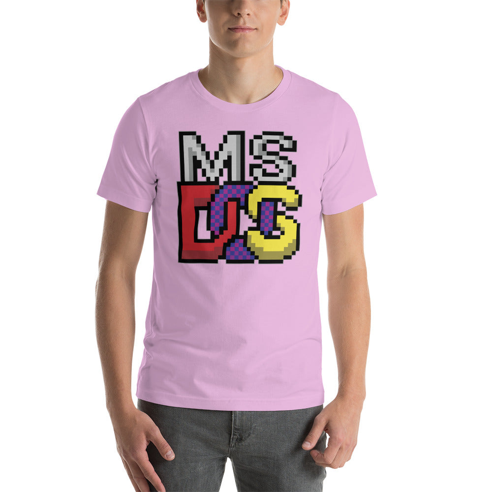 MS Dos Short-Sleeve Unisex T-Shirt