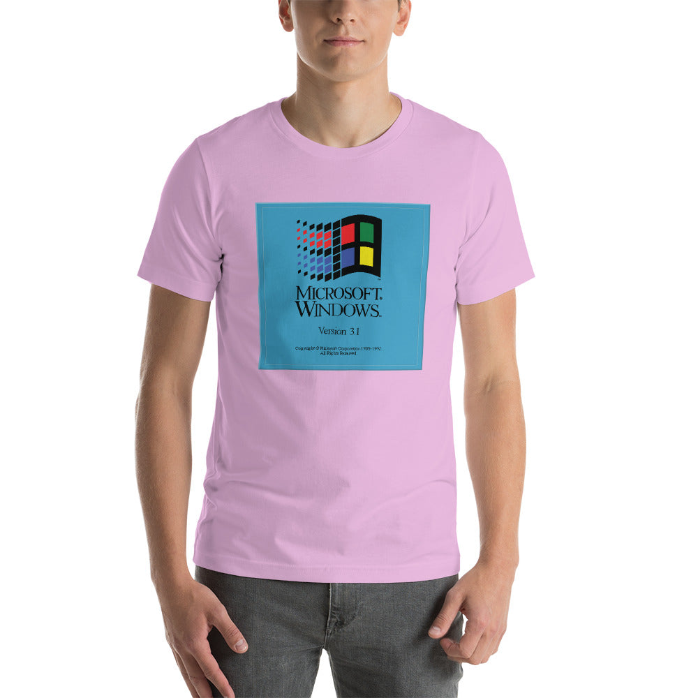 Windows 3.1 Short-Sleeve Unisex T-Shirt