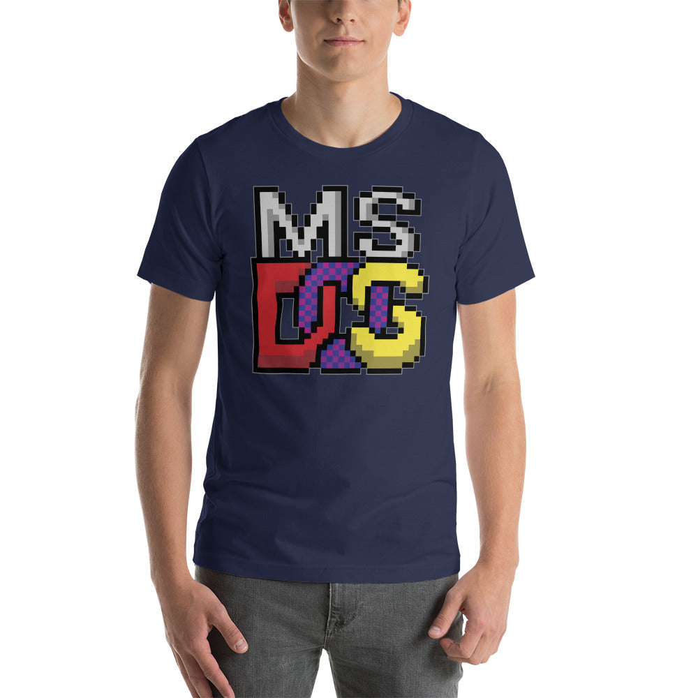 MS Dos Short-Sleeve Unisex T-Shirt