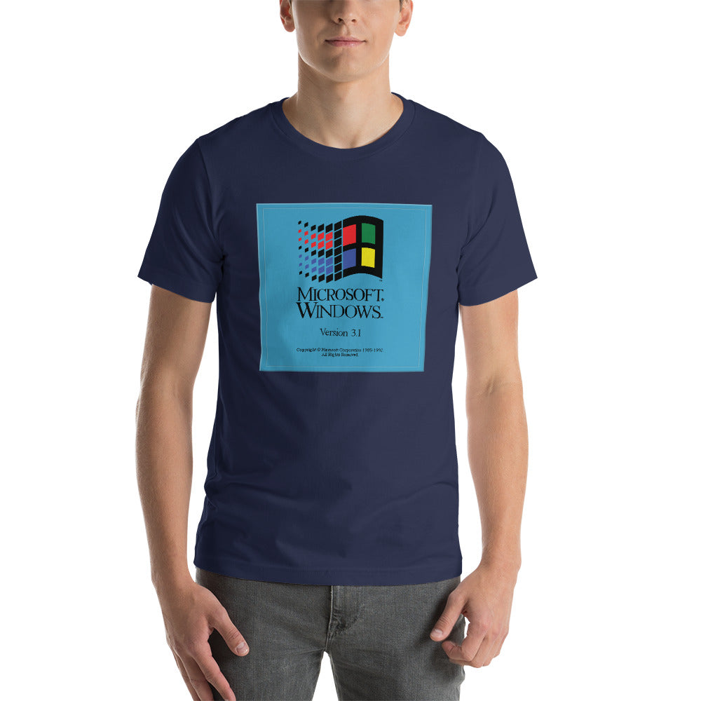 Windows 3.1 Short-Sleeve Unisex T-Shirt