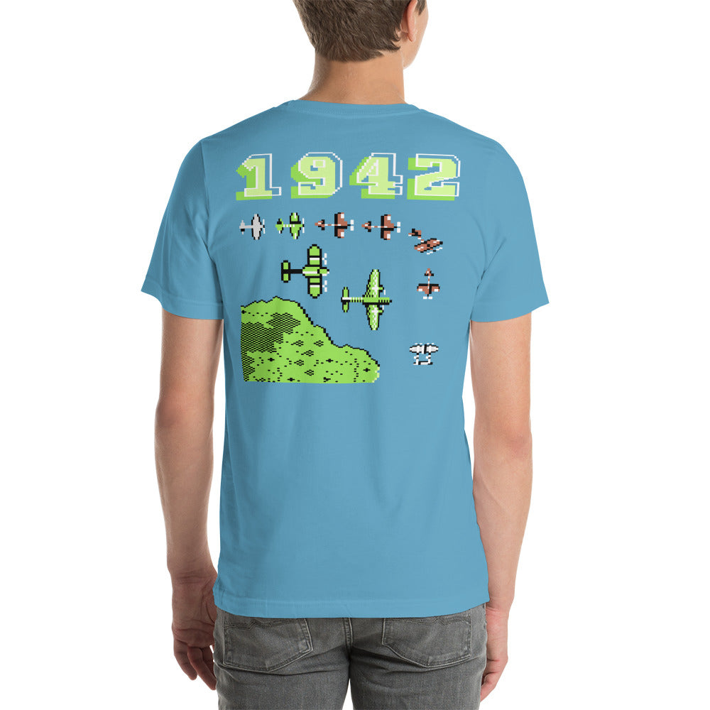 1942 Pacific Backprint Short-Sleeve Unisex T-Shirt