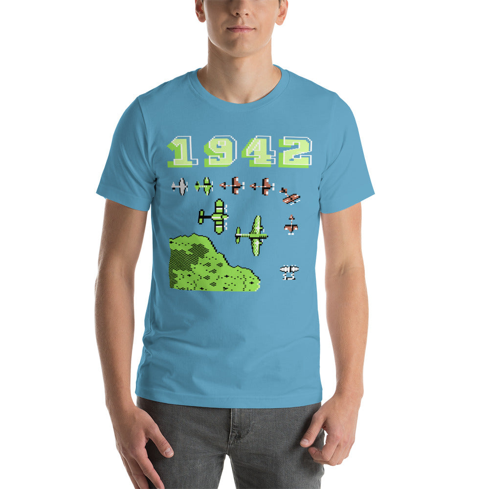 1942 Pacific Frontprint Short-Sleeve Unisex T-Shirt