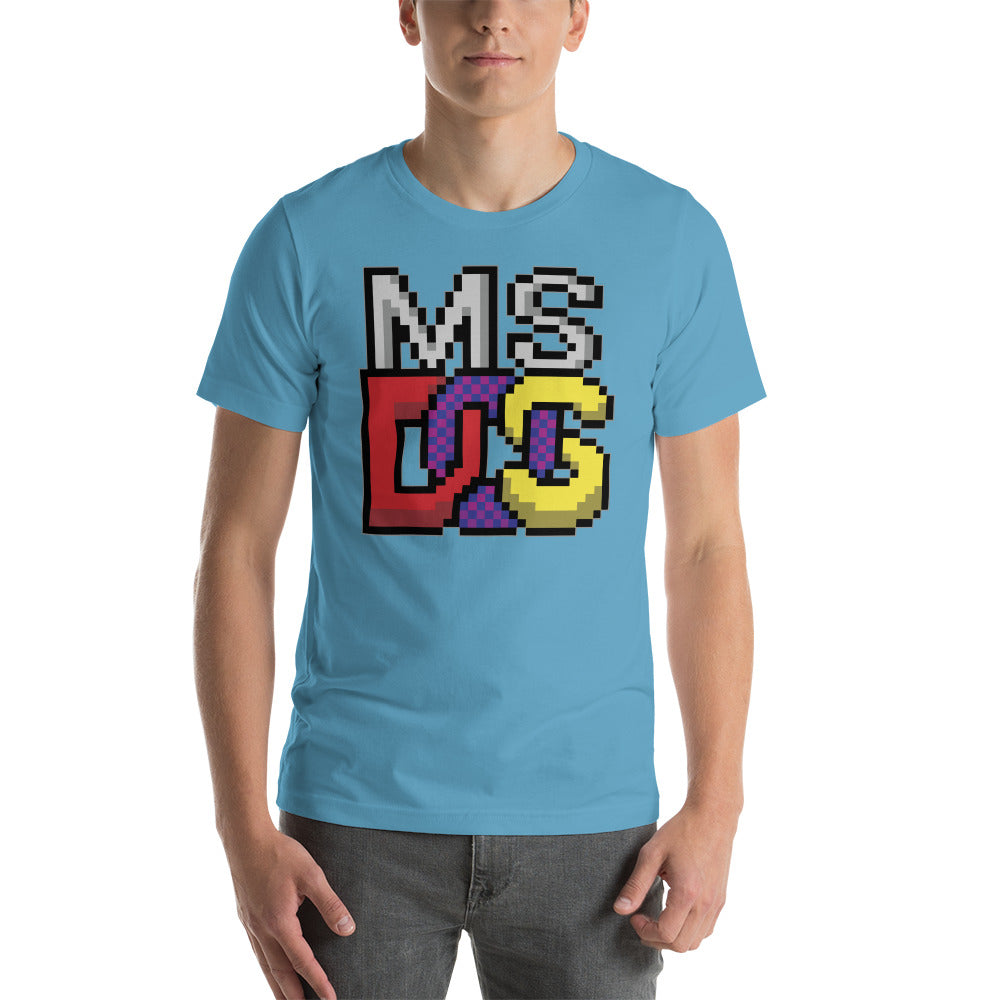 MS Dos Short-Sleeve Unisex T-Shirt