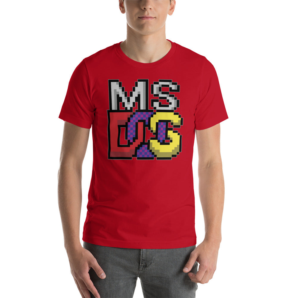 MS Dos Short-Sleeve Unisex T-Shirt