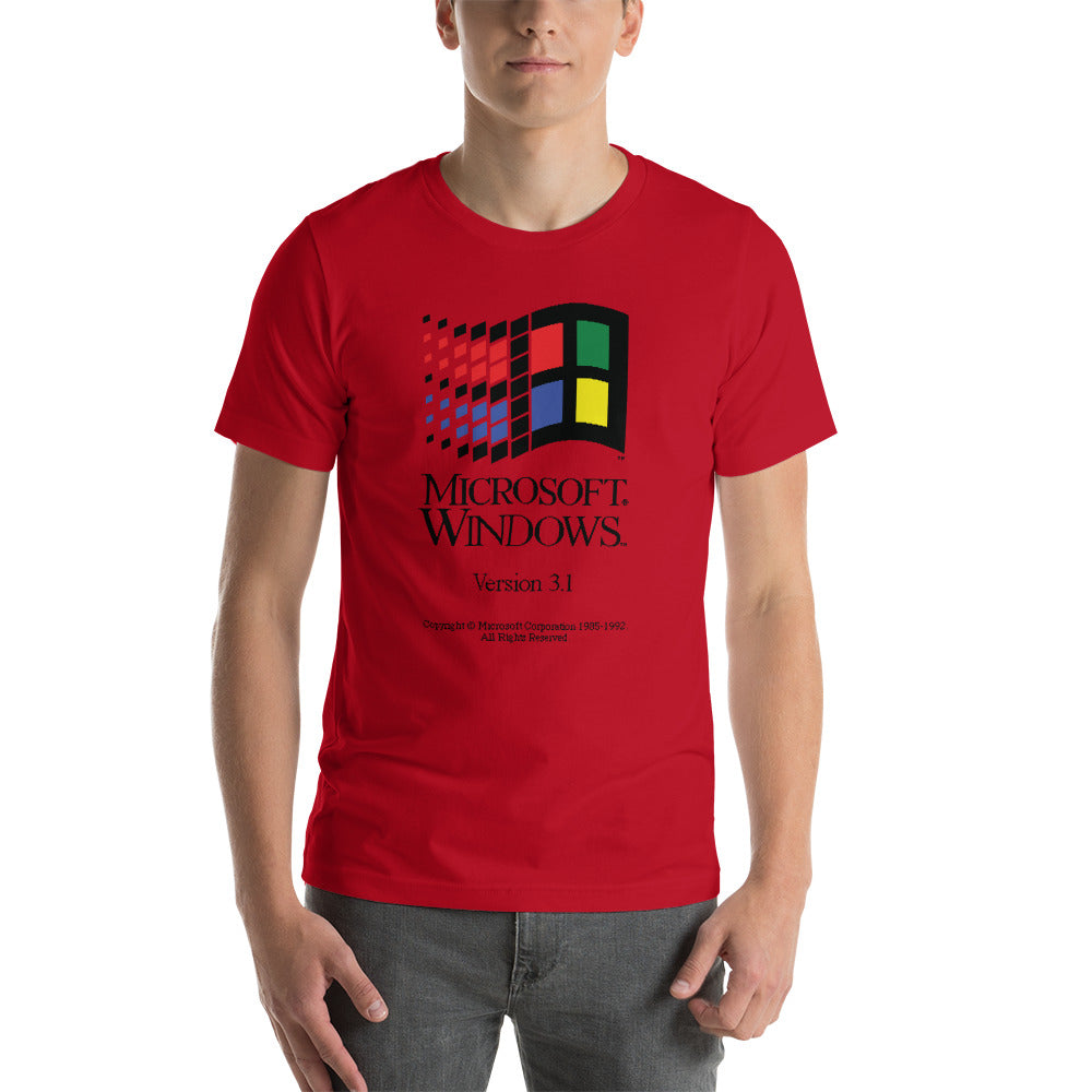 Windows 3.1 Short-Sleeve Unisex T-Shirt