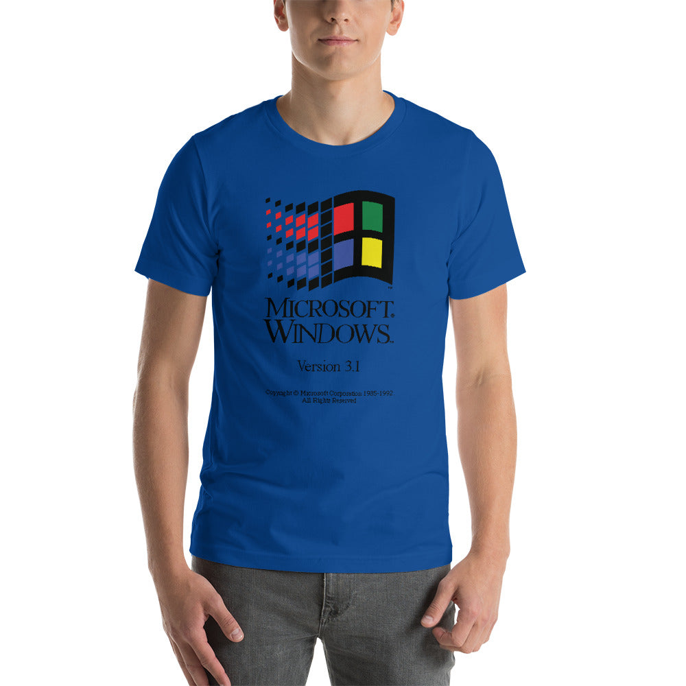 Windows 3.1 Short-Sleeve Unisex T-Shirt