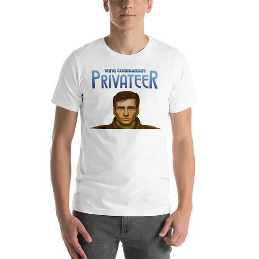 Wing Commander Privateer Front Short-Sleeve Unisex T-Shirt