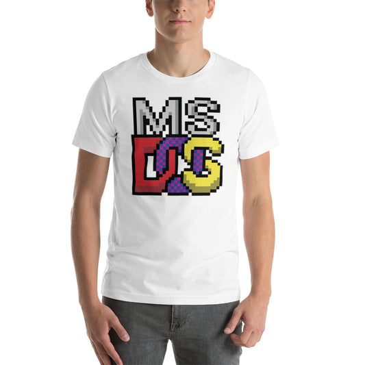 MS Dos Short-Sleeve Unisex T-Shirt