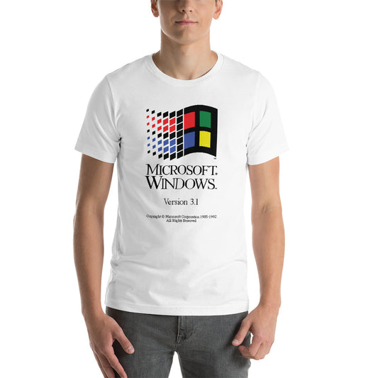 Windows 3.1 Short-Sleeve Unisex T-Shirt