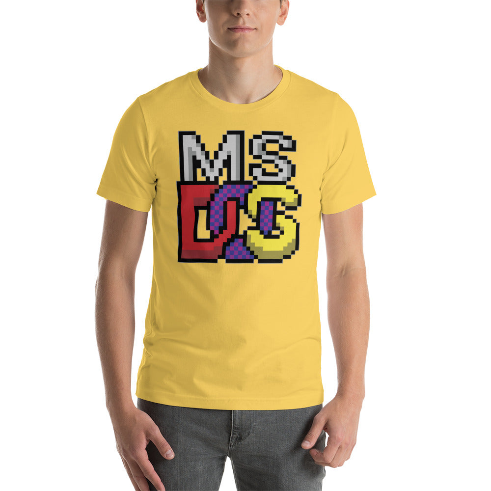 MS Dos Short-Sleeve Unisex T-Shirt