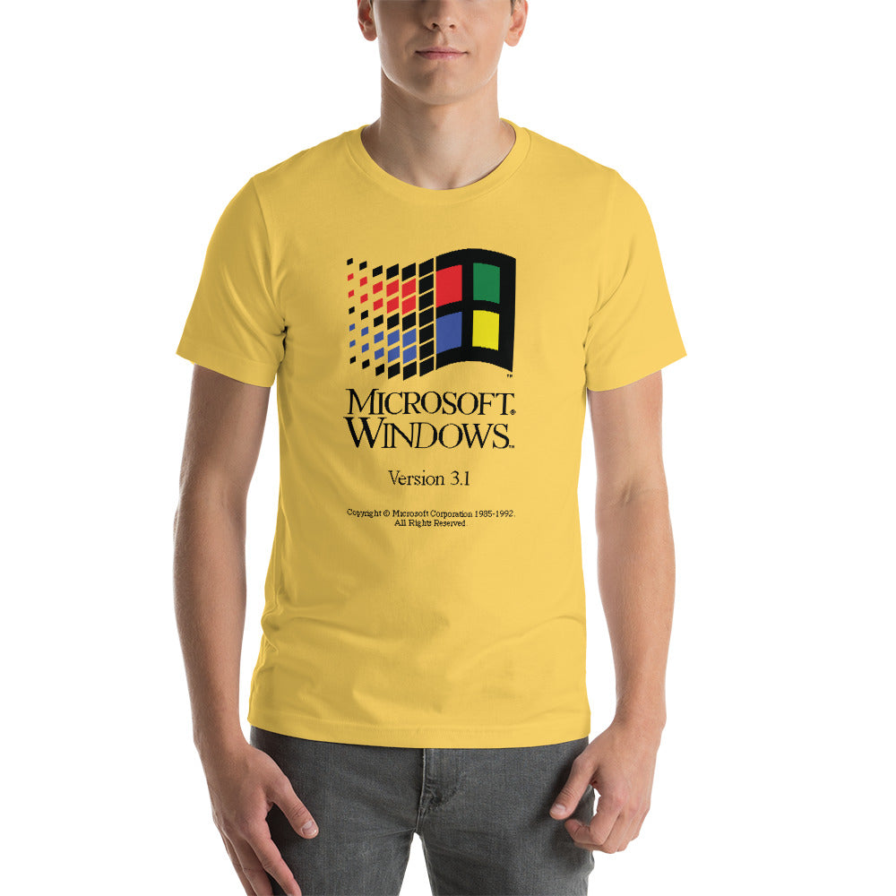 Windows 3.1 Short-Sleeve Unisex T-Shirt