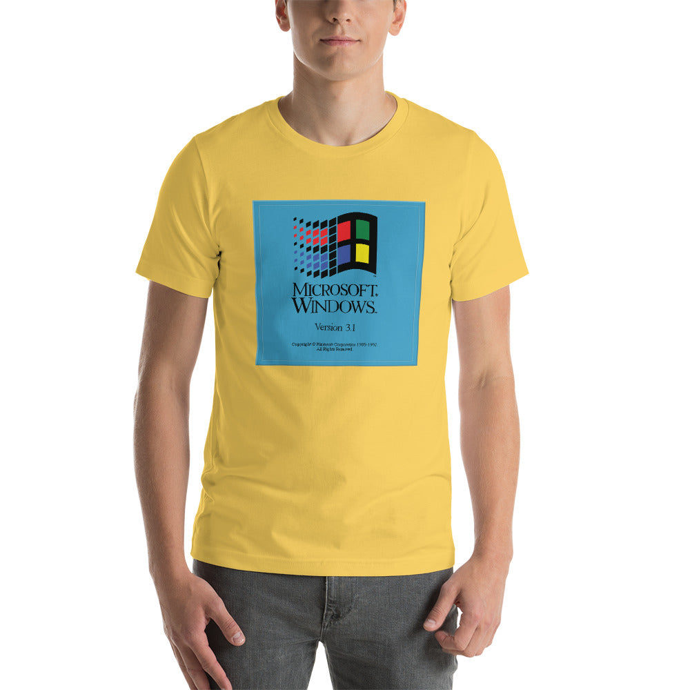 Windows 3.1 Short-Sleeve Unisex T-Shirt