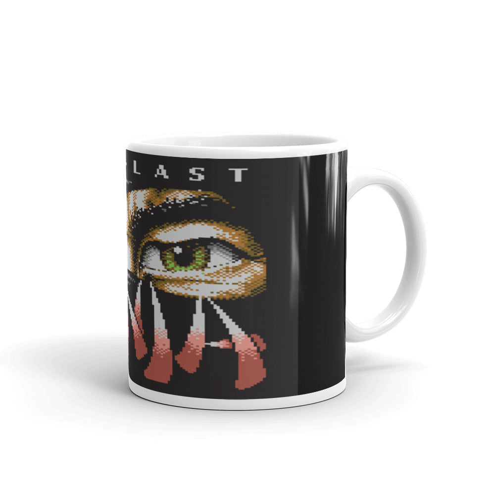 The Last Ninja White glossy mug