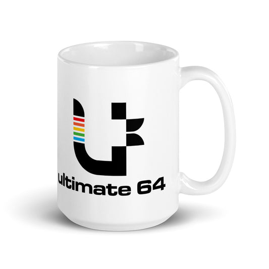 Ultimate 64 White glossy mug